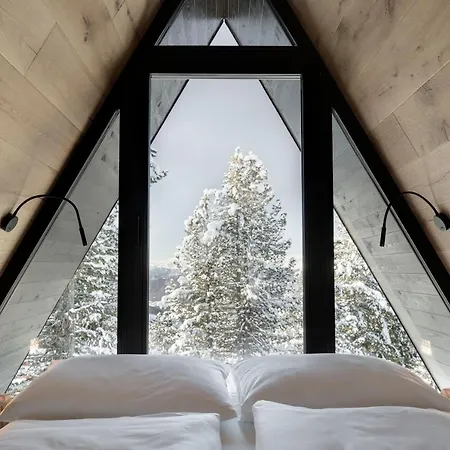 Luxe Vista Mountain Chalet Cermis - Mitten Auf Der Alm Und Skipiste Cavalese Exterior photo